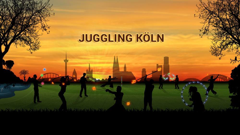 Juggling Köln Grafik